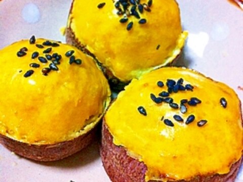 レンジで簡単 皮まで食べちゃうスイートポテト レシピ 作り方 By ルンルン 楽天レシピ レンジで簡単 皮まで食べちゃうスイートポテト レシピ 作り方 By ルンルン 楽天レシピ